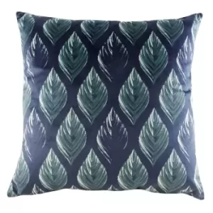 Image of Eden Leaves Cushion Multicolour