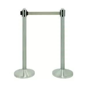 image of Economy Flexibarrier Stand Chrome VERC3BU AN77202