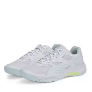 image of Puma Solarflash II Netball Trainers - White