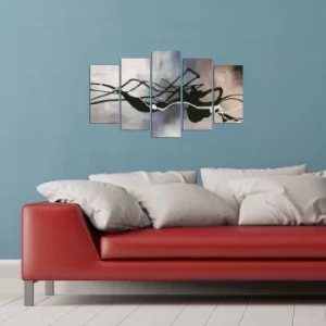 Image of 5PMX-037 Multicolor Decorative MDF Painting (5 Pieces)