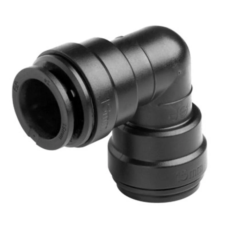 Image of John Guest Speedfit 12mm Union Elbow - Pm0312E (Pack Of 3)