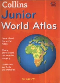 Image of Collins Junior World Atlas by Stephen Scoffham Paperback
