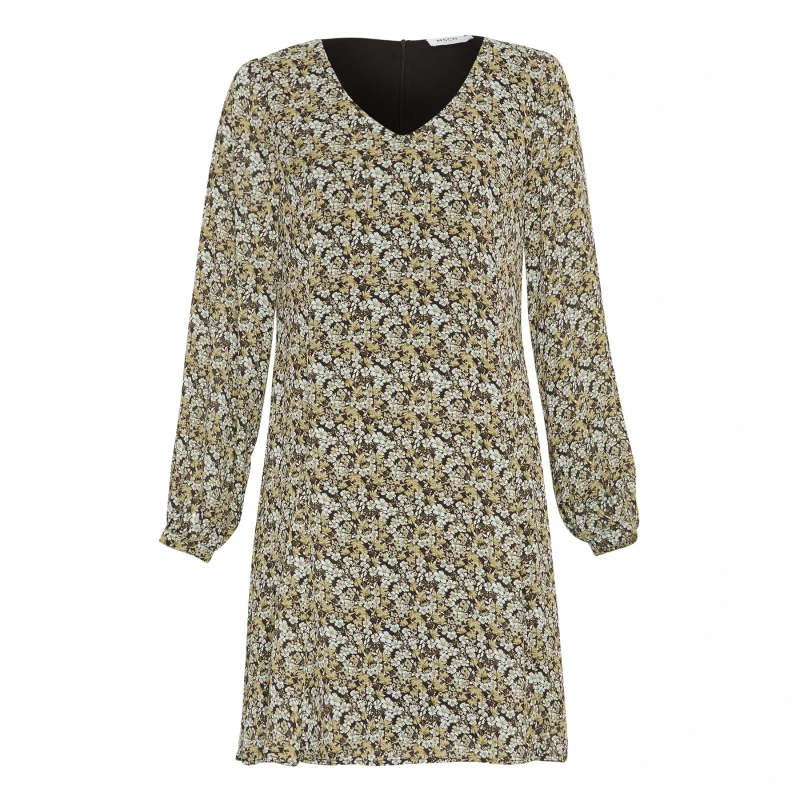Image of moss copenhagen Womens dress Moss Copenhagen Jamela Rikkelie Jaune Female XS