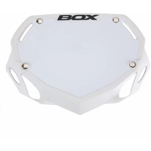 Image of Box Phase 1 Small Number Plate White