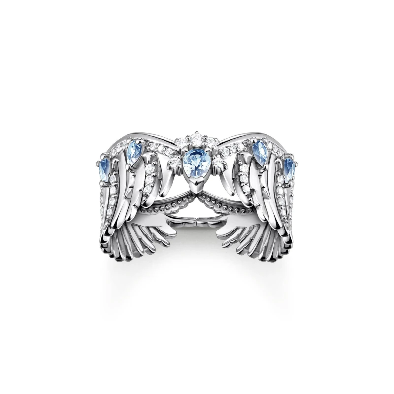 Image of Thomas Sabo Phoenix Wings Ring - Silver Silver ONE SIZE