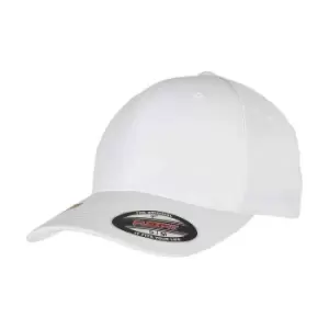 Image of Flexfit Recycled Polyester Baseball Cap (L-XL) (White)