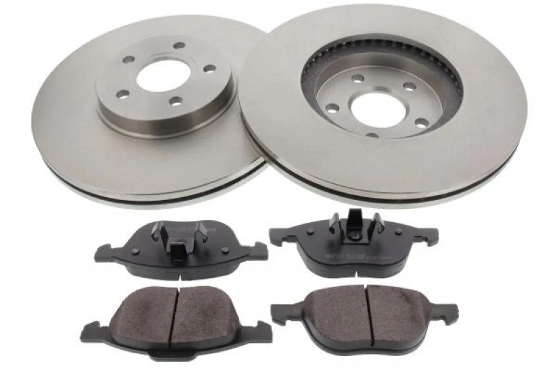 Image of MAPCO 47908 Brake disc and pads set Front Axle, Brake Disc Type: Vented, excl. wear warning contact Brake Set,disc brakes (3405)