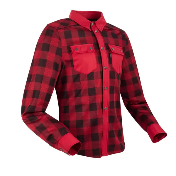 Image of Segura Jovan Jacket Black Red Size L