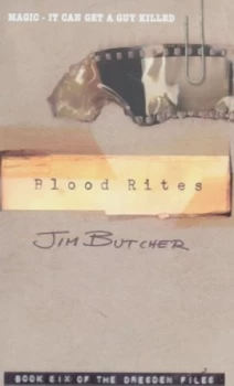 Image of Blood Rites by Jim Butcher Book