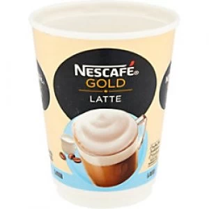 image of Nescafe & Go Gold Instant Latte Coffee Cups Pack of 8