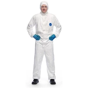 Image of Tyvek DuPont Protech Hooded Boilersuit XXLarge White
