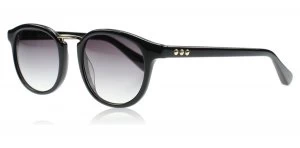 image of Taylor Morris Vredefort Sunglasses Black / Yellow Gold C1 49mm