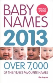 Image of Baby Names 2013 by Ella Joynes Paperback