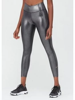 image of Nike One Icon Clash Leggings - Black