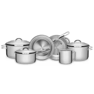 image of Tramontina Stainless Steel 6 Piece Cookware Set