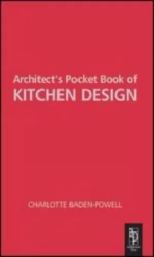 Image of Architects pocket book of kitchen design by Charlotte Baden-Powell