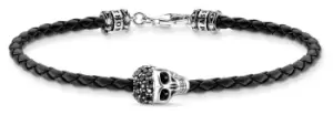 Thomas Sabo A2055-805-11-L19 Rebel At Heart Black Leather Jewellery