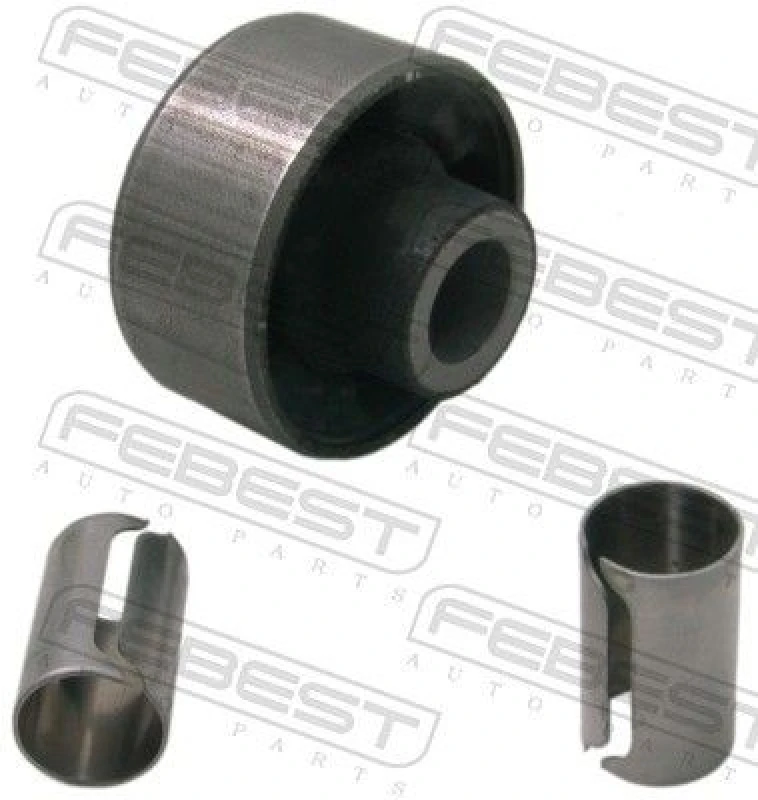 Image of Trailing arm / Suspension arm bush FEBEST CHAB-NUB