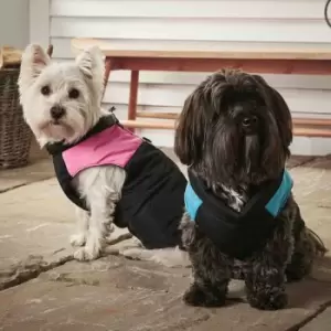 Image of Bunty Dog Puffer Jacket - Blue - Large