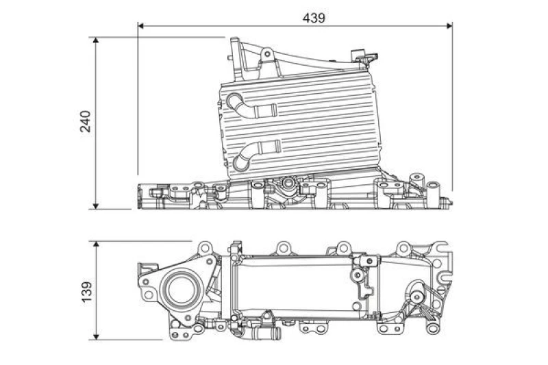 Image of Intercooler VALEO 818683