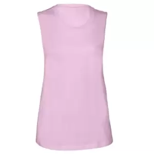 Image of Bella + Canvas Womens/Ladies Muscle Jersey Tank Top (L) (Lilac)