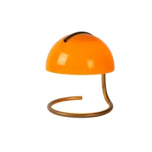 Image of Cato Retro Table Lamp - Ø23.5cm- 1xE27 - Orange