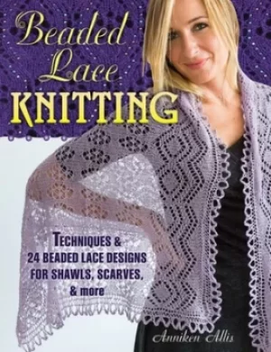 Image of Beaded lace knitting by Anniken Allis