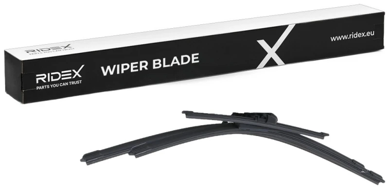Image of RIDEX 298W17087 Wiper blade 475mm, Front and Rear, Beam Wiper Blade (298)