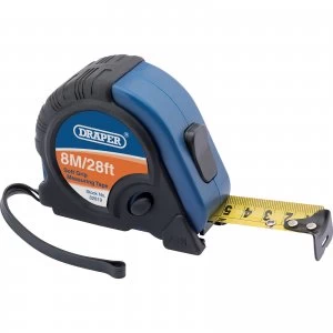 Image of Draper Professional Measuring Tape Imperial & Metric 26ft / 8m 25mm