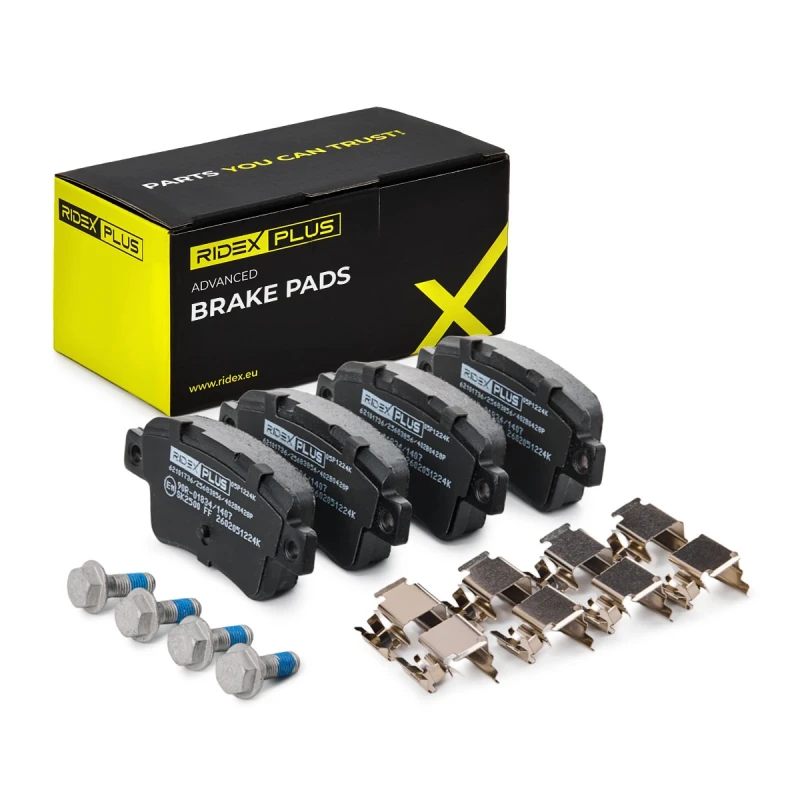 Image of RIDEX PLUS Brake pad set RIDEX PLUS 402B0428P