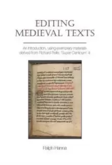 Image of Editing Medieval Texts