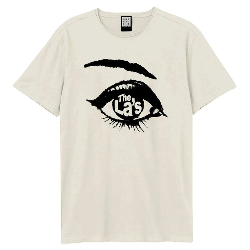 Image of Amplified Womens Big Eye The La's T-Shirt in Off-White Size: Large Off-White Female L