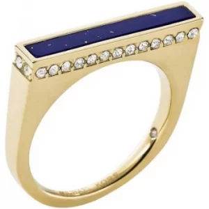Image of Ladies Michael Kors PVD Gold plated Size L.5 Ring Size L.5