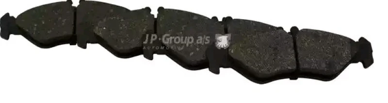 Image of JP GROUP 1163708110 Brake pad set JP Rear Axle, excl. wear warning contact Brake Pad Set,disc brake (402)