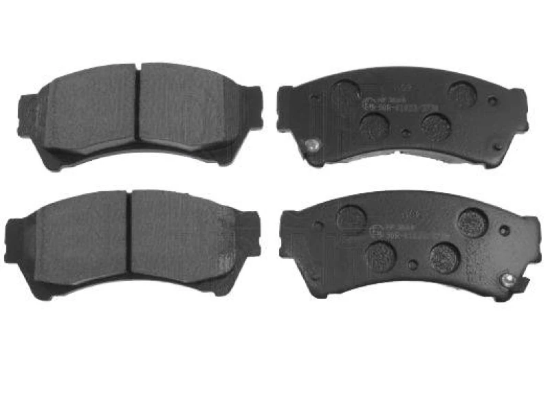 Image of Blue PRINT ADM54296 Brake pad set Front Axle, with acoustic wear warning Brake Pad Set,disc brake (402)