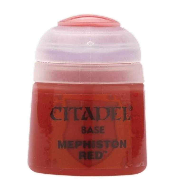 Image of Citadel Games Workshop Colour Base: Mephiston Red (12ml) Paint Multi