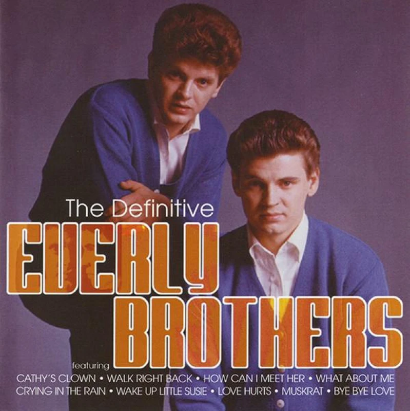 Image of The Everly Brothers - The Definitive Everly Brothers: A CAREER SPANNING RETROSPECTIVE CD Album - Used