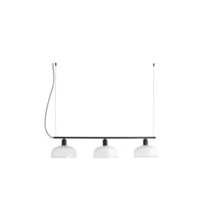 Tatawin Medium White Linear Bar Pendant Lamp