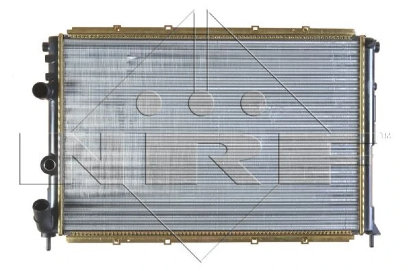 Image of NRF 509503A Engine radiator Mechanically jointed cooling fins, Aluminium, with fastening material Aluminium Radiator,engine cooling (470)