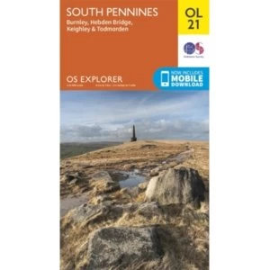 Image of South Pennines, Burnley, Hebden Bridge, Keighley & Todmorden : OL 21