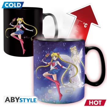 image of Sailor Moon - Heat Change Sailor & Chibi Mug