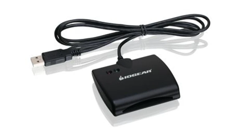 Image of iogear GSR202 card reader USB 2.0 Black