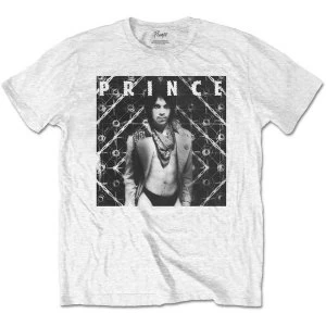 image of Prince - Dirty Mind Mens Large T-Shirt - White