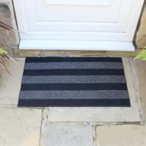 image of JVL Woodford Scraper Doormat Grey