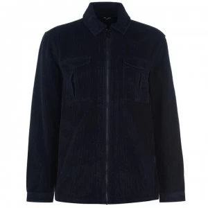 Image of Gio Goi Shacket - Navy