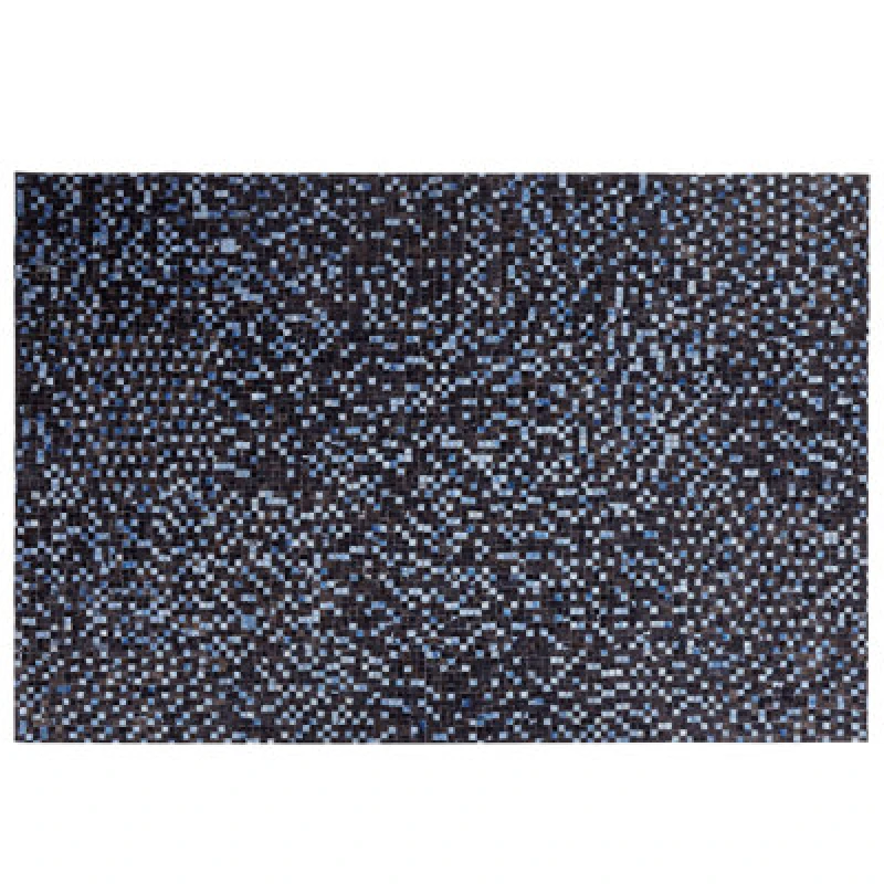 Image of Beliani Rug Ikisu Dark Brown 140 X 200 Cm Leather