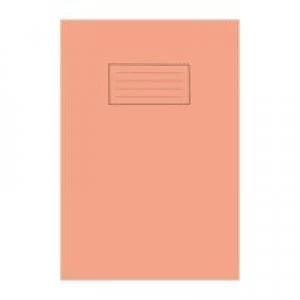 Image of Silvine A4 Exercise Book 5mm Square Orange PK10