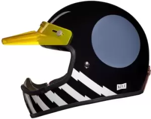 Image of Nexx X.G200 Tracker Motocross Helmet, black-white Size M black-white, Size M