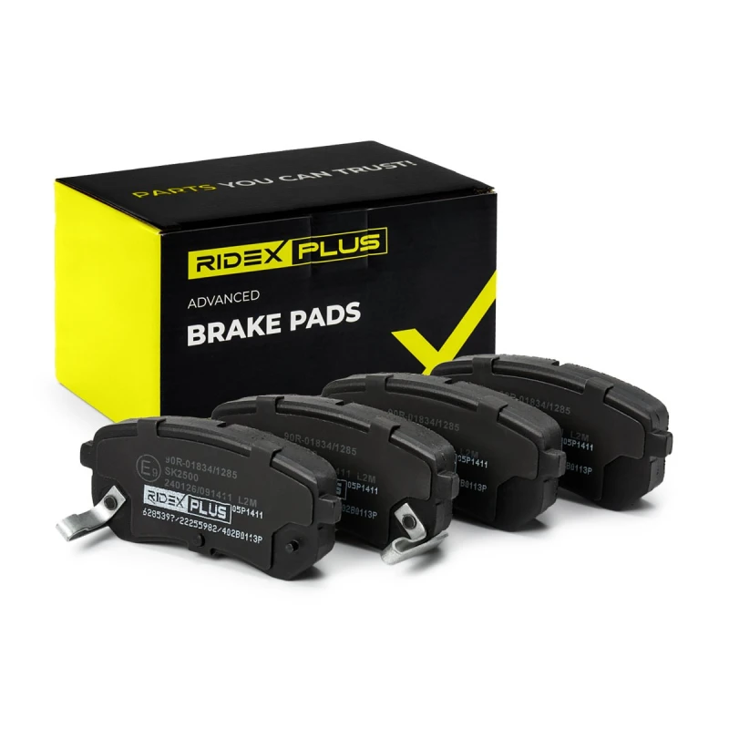 Image of RIDEX PLUS Brake pad set RIDEX PLUS 402B0113P