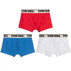 Image of Diesel Boys 3 Pack Classic Boxer - Multi
